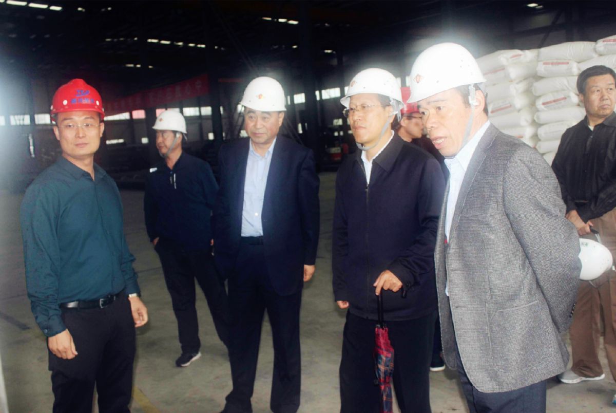 定西市政協(xié)主席陳尊鋒、市委常委、常務副市長陳曾勇 一行領導蒞臨我公司開展企業(yè)考察
